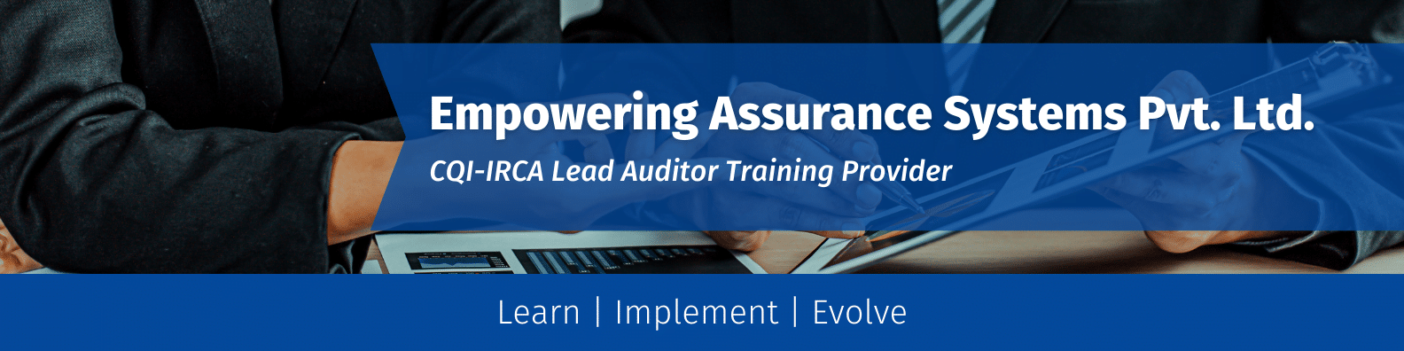 ISO 9001 Lead Auditor Training Course In Bangalore - EAS